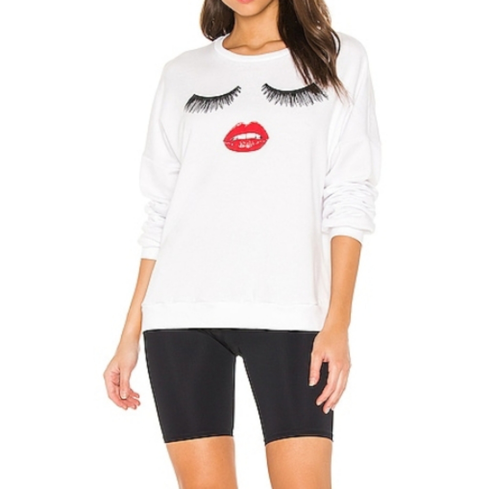 LAUREN MOSHI Graphic Pullover